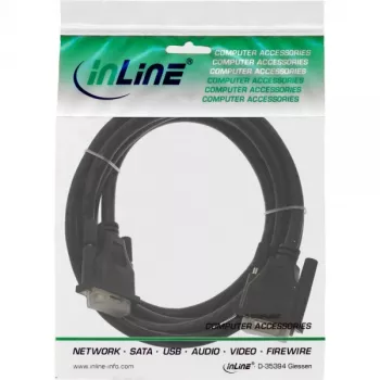 InLine DVI-D-Kabel, 24+1 Stecker/Stecker, Dual Link, 2 m