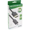 InLine schlank Ultra High Speed HDMI-Kabel AM/DM 8K4K vergoldet schwarz 2m