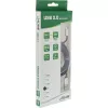 InLine Micro-USB 2.0 Kabel, USB Typ A / Micro B M/M, schwarz/alu, flexibel, 3 m