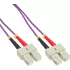 InLine Fiber Optical Duplex Kabel SC/SC 50/125µm OM4 20m