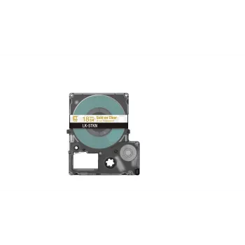 Etikettenband Epson LK-5TKN Gold Transparent 1,8 cm Thermo-Tintenstrahl
