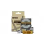 Labelband Epson LK-5KBM Schwarz Gold Thermotransfer 1,8 cm