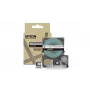 Epson LabelWorks LK-4TWJ Beschriftungsband, weiß auf matt transparent, 12 mm x 8 m