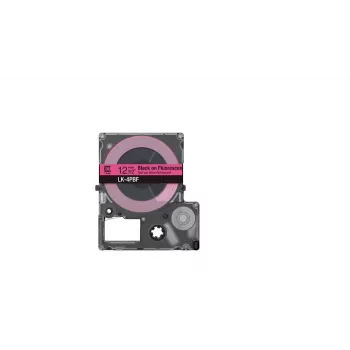 Label-Band Epson LK-4PBF Schwarz Pink Thermotransfer 1,2 cm