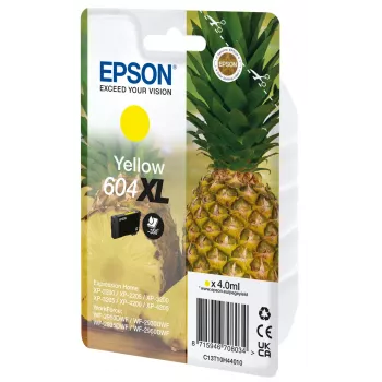 Epson 604XL Tintenpatrone Original Gelb 4 ml Einzelpackung