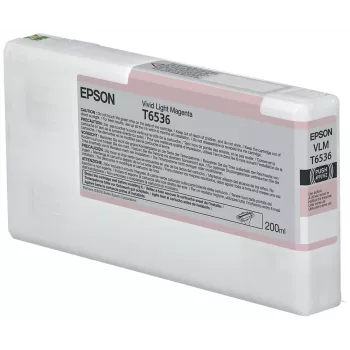 Epson T6536 Vivid Light Magenta Tintenpatrone (200 ml)