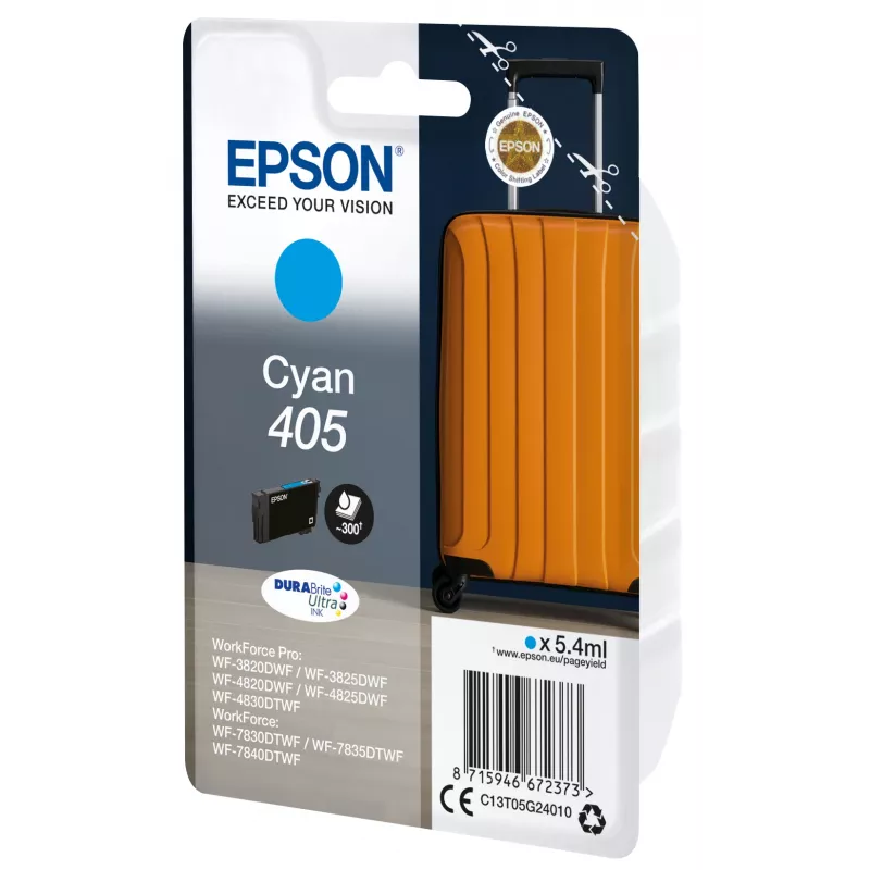 Epson 405 Tintenpatrone 1 Stk. Original Standard-Reichweite Cyan