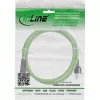InLine Industrie-Netzwerkkabel, M12 8-polig X-kodiert auf RJ45-Stecker, Cat.6A PUR 1m