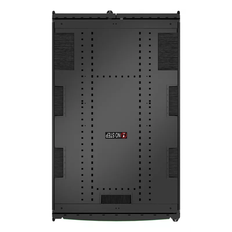APC NetShelter SX Server Rack Gen 2, 48U, 2258H x 750B x 1200T mm, mit Seitenwänden, Schwarz