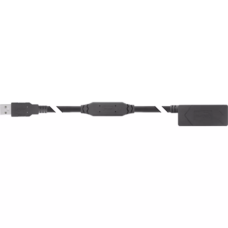 InLine USB 2.0 aktive Verlängerung USB-A Stecker/Buchse 15m 0,48 Gbit/s