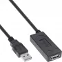 InLine USB 2.0 aktive Verlängerung USB-A Stecker/Buchse 5 m 0,48 Gbit/s