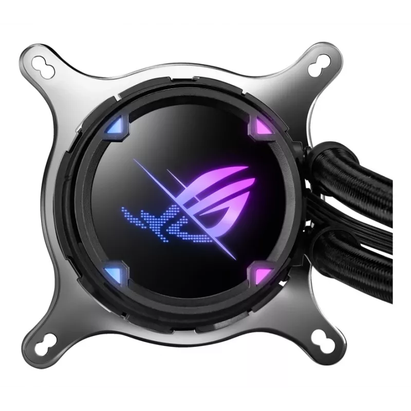 All-in-One-Flüssigkeits-CPU-Kühler ASUS ROG Strix LC II 240 — 120-mm-Lüfter, 137,5 m³/h Luftstrom, schwarz