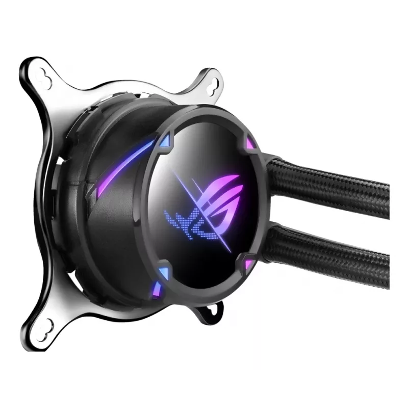 All-in-One-Flüssigkeits-CPU-Kühler ASUS ROG Strix LC II 240 — 120-mm-Lüfter, 137,5 m³/h Luftstrom, schwarz