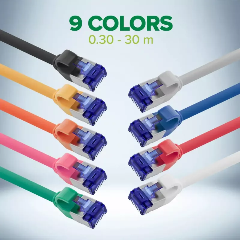 InLine 74907R Netzwerkkabel Rot 7,5 m Cat6a S/FTP (S-STP)