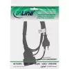 InLine 16680S Netzkabel Schwarz 0,2 m CEE7/16