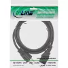 InLine 16658J Netzkabel Schwarz 1,8 m Netzstecker Typ B IEC C13