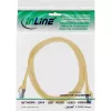 InLine 72601Y Netzwerkkabel Gelb 1 m Cat6a S/FTP (S-STP)