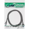 InLine 72633S Netzwerkkabel Schwarz 0,3 m Cat6a S/FTP (S-STP)
