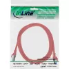 InLine 72601R Netzwerkkabel Rot 1 m Cat6a S/FTP (S-STP)