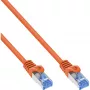 InLine 72601O Netzwerkkabel Orange 1 m Cat6a S/FTP (S-STP)