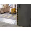 DURABLE S30R Oberflächenschutzprofil, Gelb/Schwarz, Selbstklebend, 1 m