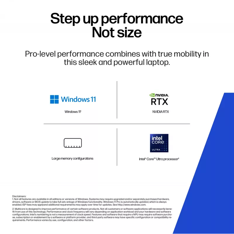 HP ZBook 8 G1i Laptop, 14 Zoll Touch, Intel Core Ultra 7 255H, 32GB DDR5, 1TB SSD, NVIDIA RTX 500 Ada, Windows 11 Pro, Meteor Silver