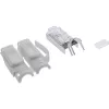 InLine Crimp-Stecker Cat.6A RJ45 geschirmt, 3-teilig grau 10er-Pack