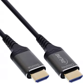 InLine 17950X HDMI-Kabel 50 m HDMI Typ A (Standard) Schwarz