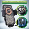 InLine ONE TOUCH QI 2 KFZ-Smartphone-Halterung mit Wireless Charger, universal