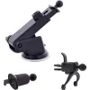 InLine ONE TOUCH QI 2 KFZ-Smartphone-Halterung mit Wireless Charger, universal