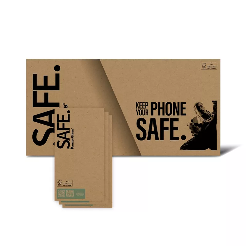 PanzerGlass SAFE. by ® Displayschutz iPhone 17 Pro Max | 16 Pro Max | Ultra-Wide Fit | Bulk