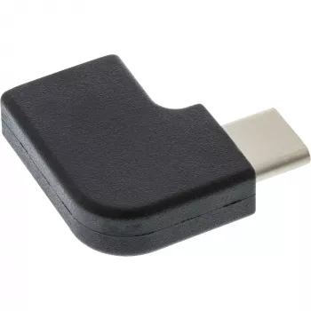 InLine USB 3.2 Gen.2 Adapter, USB-C Stecker / USB-C Buchse, abgewinkelt
