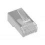 InLine 8P8C RJ45 männliche geschirmte Steckverbinder für Rundkabel, 100 Stk. Pack