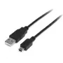 StarTech.com 1m Mini-USB-2.0-Kabel – A auf Mini B – M/M, 1 m, USB A, Mini-USB B, USB 2.0, 0,48 Gbit/s, Schwarz