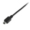 StarTech.com 1m Mini-USB-2.0-Kabel – A auf Mini B – M/M, 1 m, USB A, Mini-USB B, USB 2.0, 0,48 Gbit/s, Schwarz