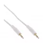 InLine Audiokabel 3,5 mm Klinke Stecker/Stecker weiß/gold 2,5 m