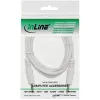 InLine Audiokabel 3,5 mm Klinke Stecker/Stecker weiß/gold 2,5 m