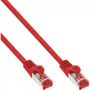 InLine B-76402R Bulk-Pack mit 40 Patchkabeln, S/FTP PiMf, Cat.6, 250 MHz, PVC, Kupfer, Rot