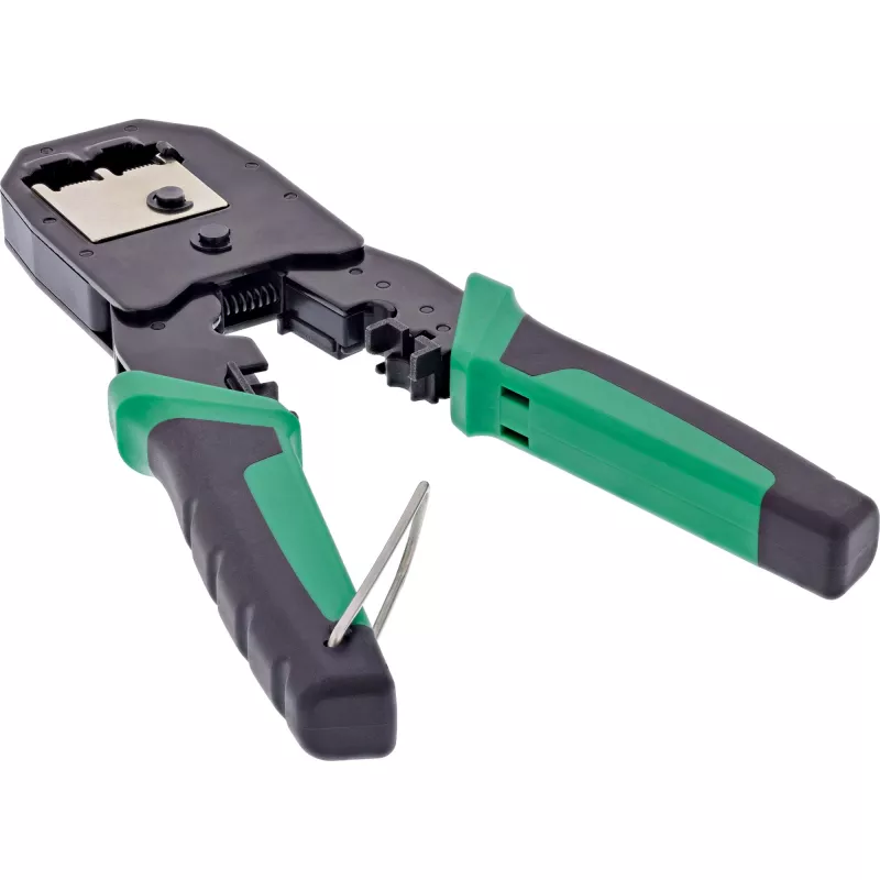 InLine 74103B Modulare Crimpzange für RJ11-, RJ12- und RJ45-Stecker