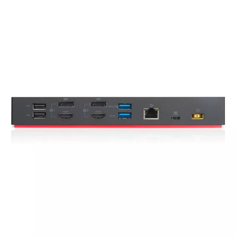Lenovo 40AF0135US ThinkPad Hybrid USB-C mit USB-A Dock, 2x HDMI, 2x DP, 1GbE, 135 W, US