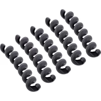 InLine 59972D Kabel-Organizer Universell Kabelmantel Schwarz 5 St.