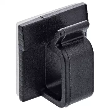 InLine 59971H Kabel-Organizer Universal Kabelhalter Schwarz 100 Stk.