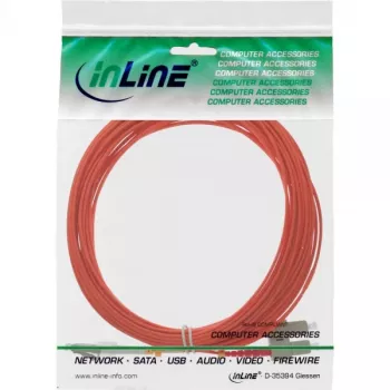 Glasfaser-Duplexkabel LC/SC InLine 88638 50/125µm OM2 25m