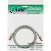 InLine Patchkabel S/FTP PiMF Cat.6 250MHz PVC Kupfer grau 1,5m
