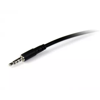 StarTech.com 2m 3,5 mm 4-poliges TRRS Headset-Verlängerungskabel – Stecker/Buchse