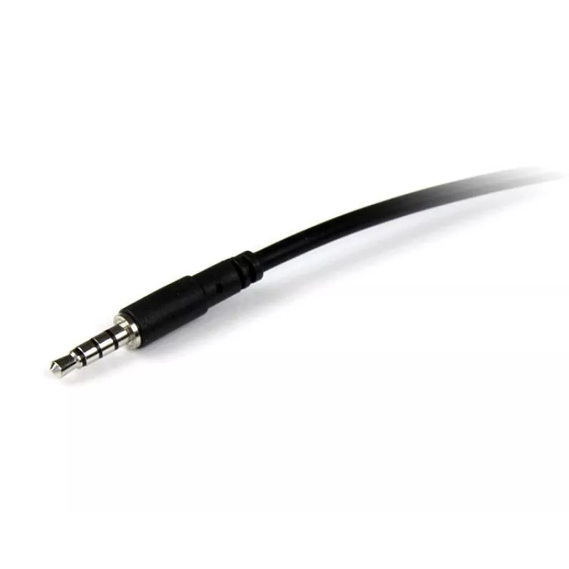 StarTech.com 2m 3,5 mm 4-poliges TRRS Headset-Verlängerungskabel – Stecker/Buchse