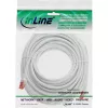 InLine Patchkabel S/FTP PiMF Cat.6 250MHz Kupfer halogenfrei weiß 15m