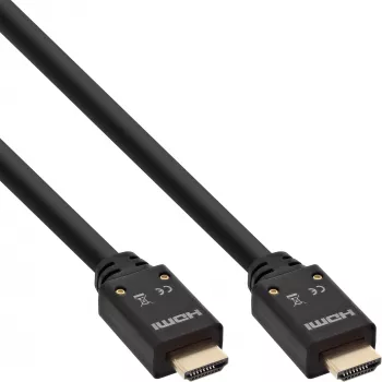 InLine HDMI Aktivkabel, HDMI-High Speed mit Ethernet, M/M, 20 m