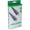 USB4 Kabel InLine 35906A 0,5 m USB-C Stecker/Stecker 8K60Hz schwarz