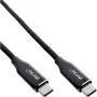 InLine Magnetic USB-C-Kabel, USB-C-Stecker/Stecker, 100W, schwarz, 2m